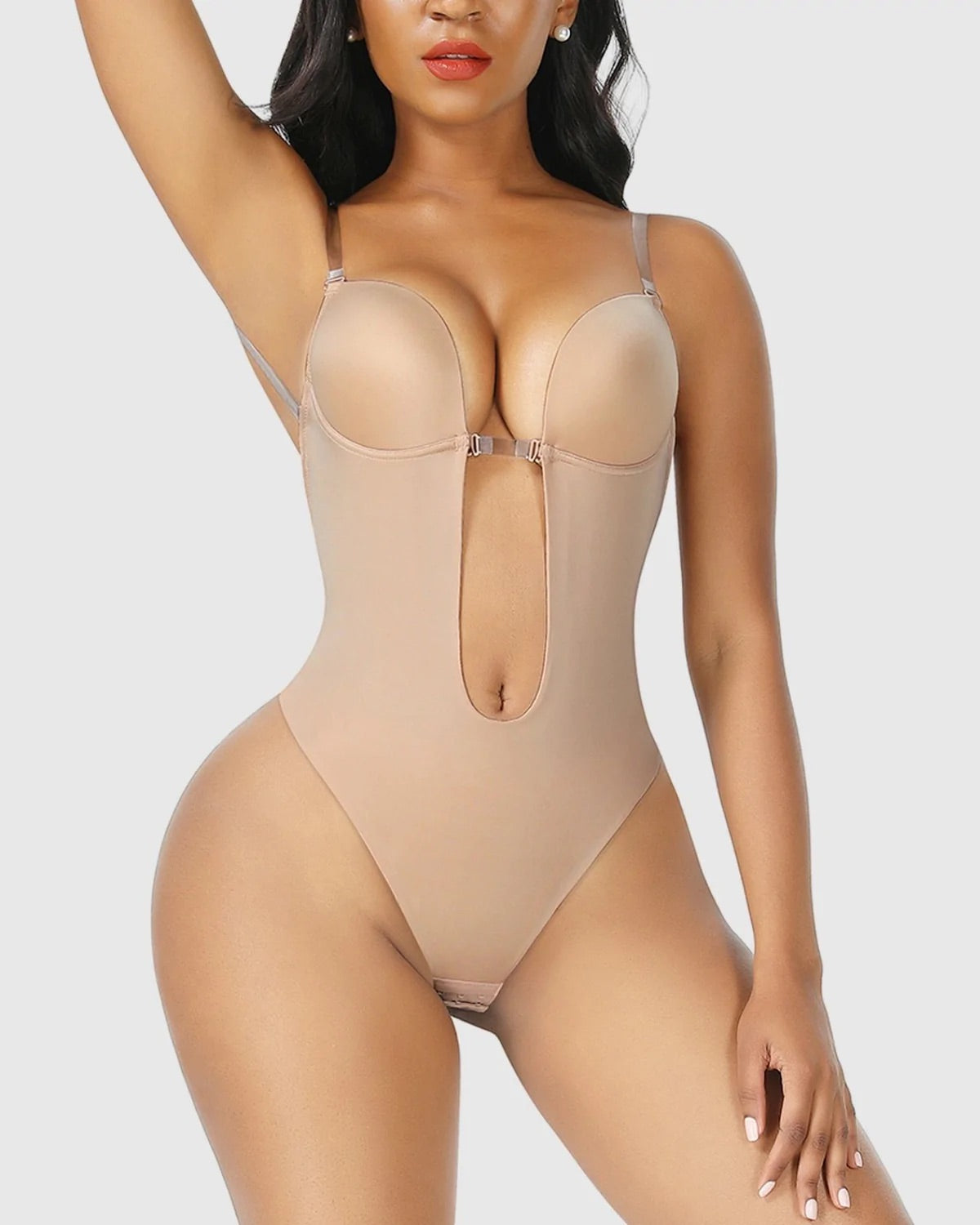 Plunge backless body shaper bra,deep v bra sexy Sri Lanka