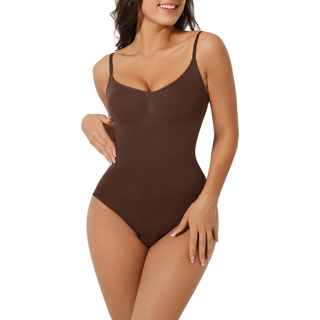 Snatched Bodysuit – Poise Peach