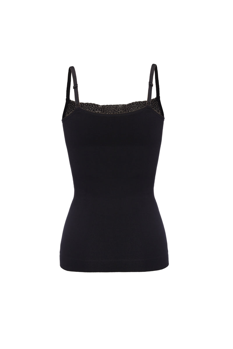  Your Contour Slimming Cami Shaper, Seamless Camisole Shapewear,  Tummy Control Top (Black, Small) : Clothing, Shoes & Jewelry